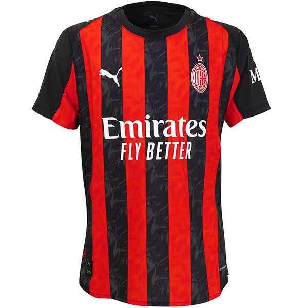 Puma AC Milan 25/26 Authentic Home Jersey (Red/Black)