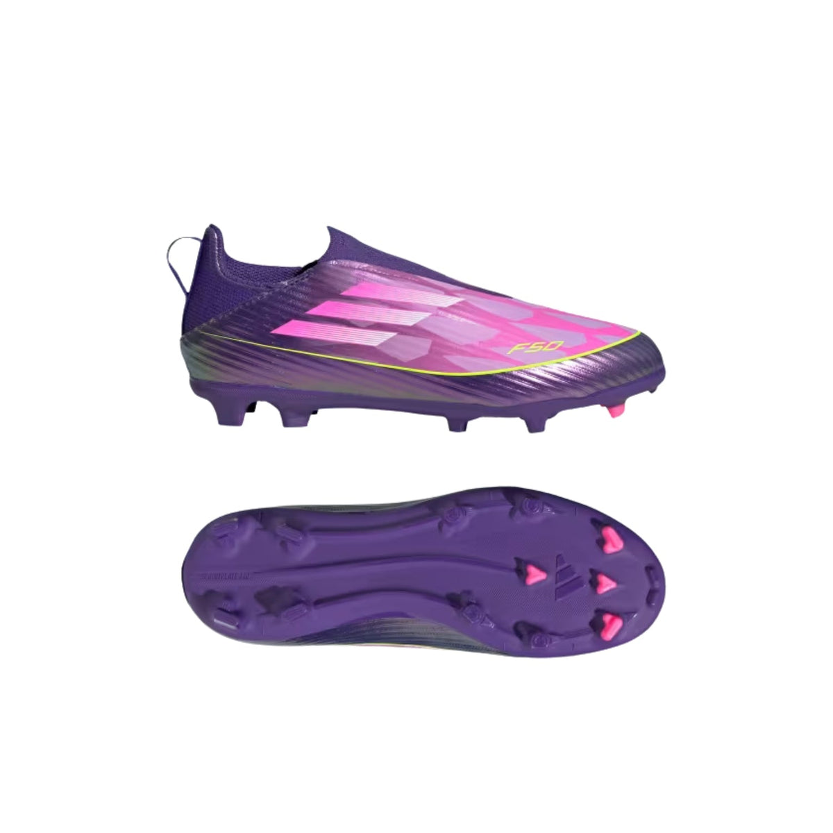 adidas Junior F50 League Laceless "Lamine Yamal" Multi-Ground Shoes