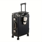 Ensemble de 3 Valises avec Porte-Gobelet Intégré