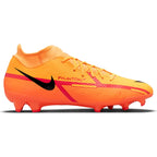 Nike Junior Phantom GT2 Academy DF FG/MG Soccer Cleat-  Laser Orange/Black/Total Orange/Bright Crimson