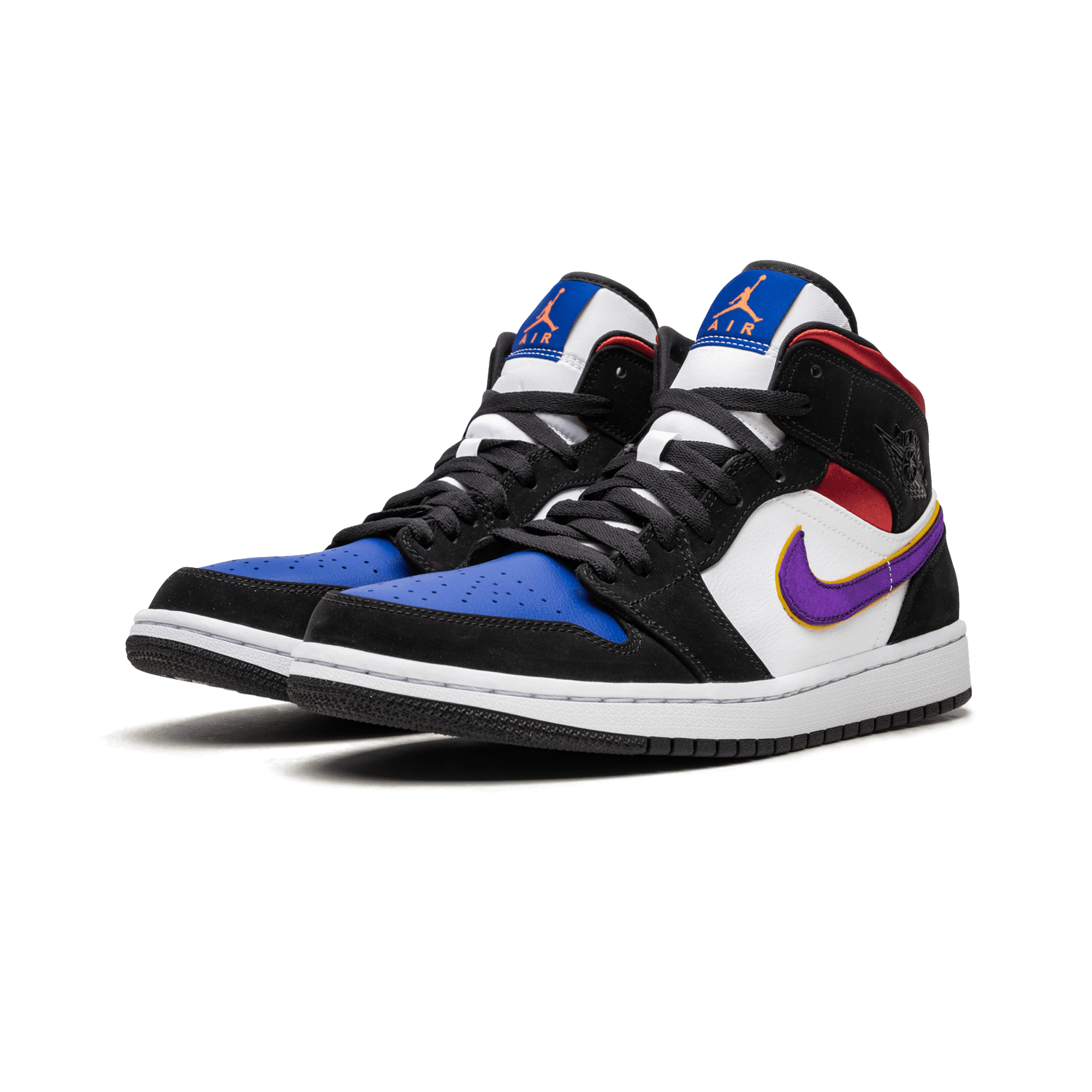 Air Jordan 1 Retro Mid "Purple White Red"