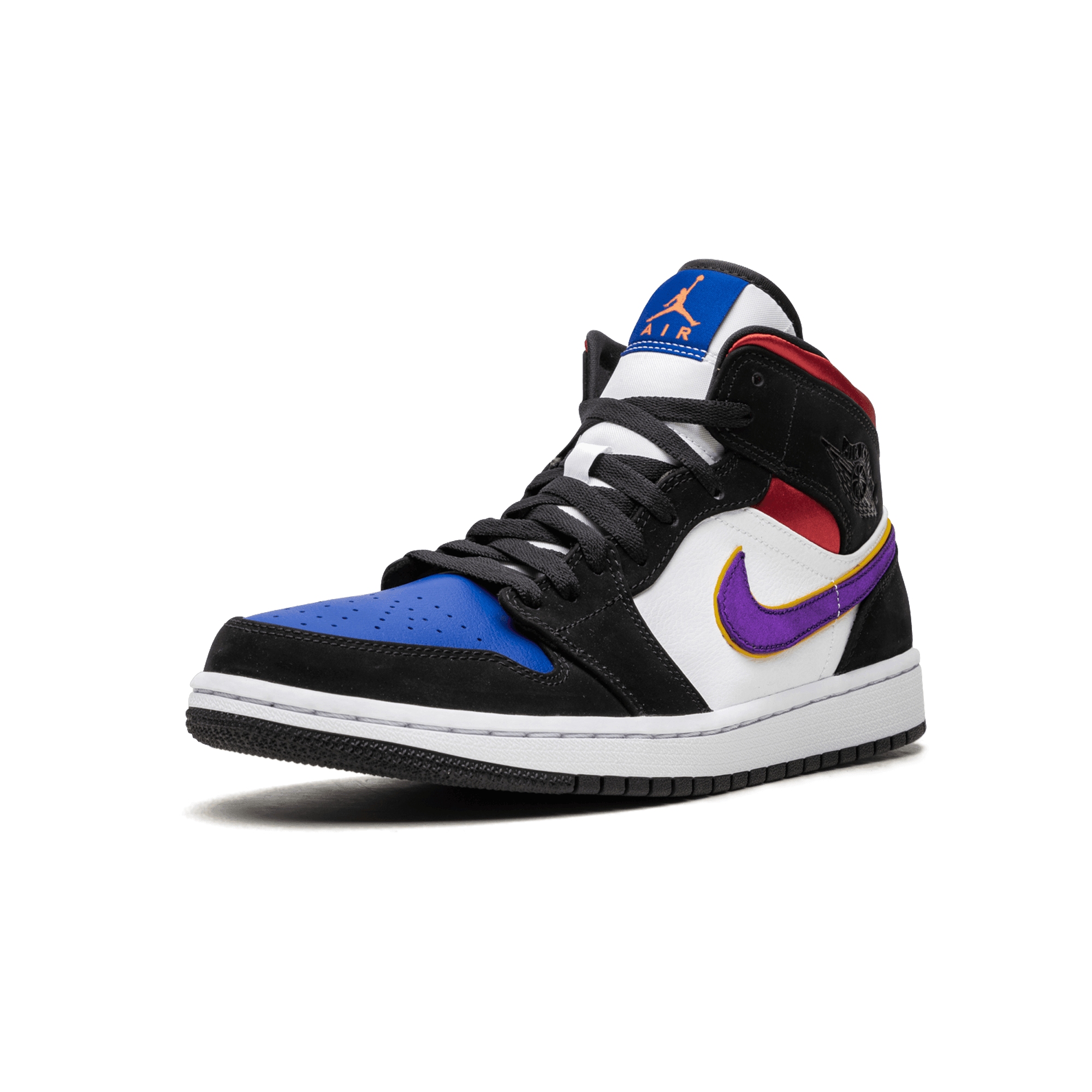 Air Jordan 1 Retro Mid "Purple White Red"
