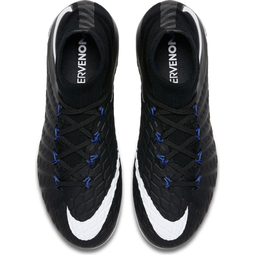 Nike Youth Hypervenom Phantom III Dynamic Fit FG - Black/White