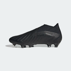 ADIDAS PREDATOR ACCURACY+ FIRM GROUND SOCCER CLEATS-Core Black / Core Black / Cloud White