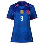 Nike Womens United States Mallory Swanson 4 Star Away Jersey 23/24 w/ 2019 World Cup Champion Patch (Hyper Royal/Loyal Blue)