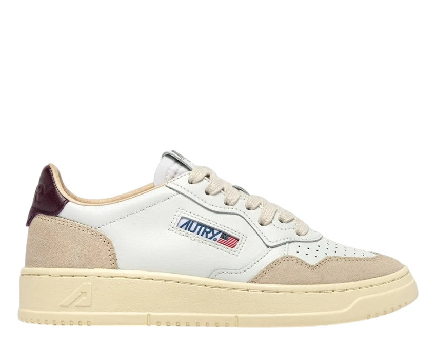 Autry Medalist Low W "Leat Suede Fig"
