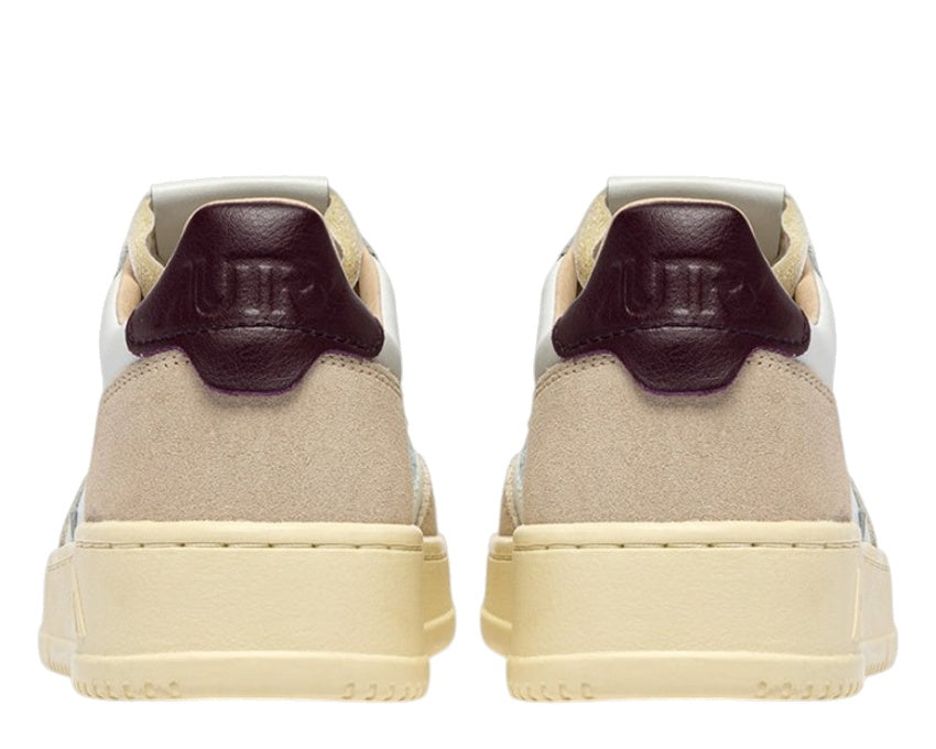 Autry Medalist Low W "Leat Suede Fig"