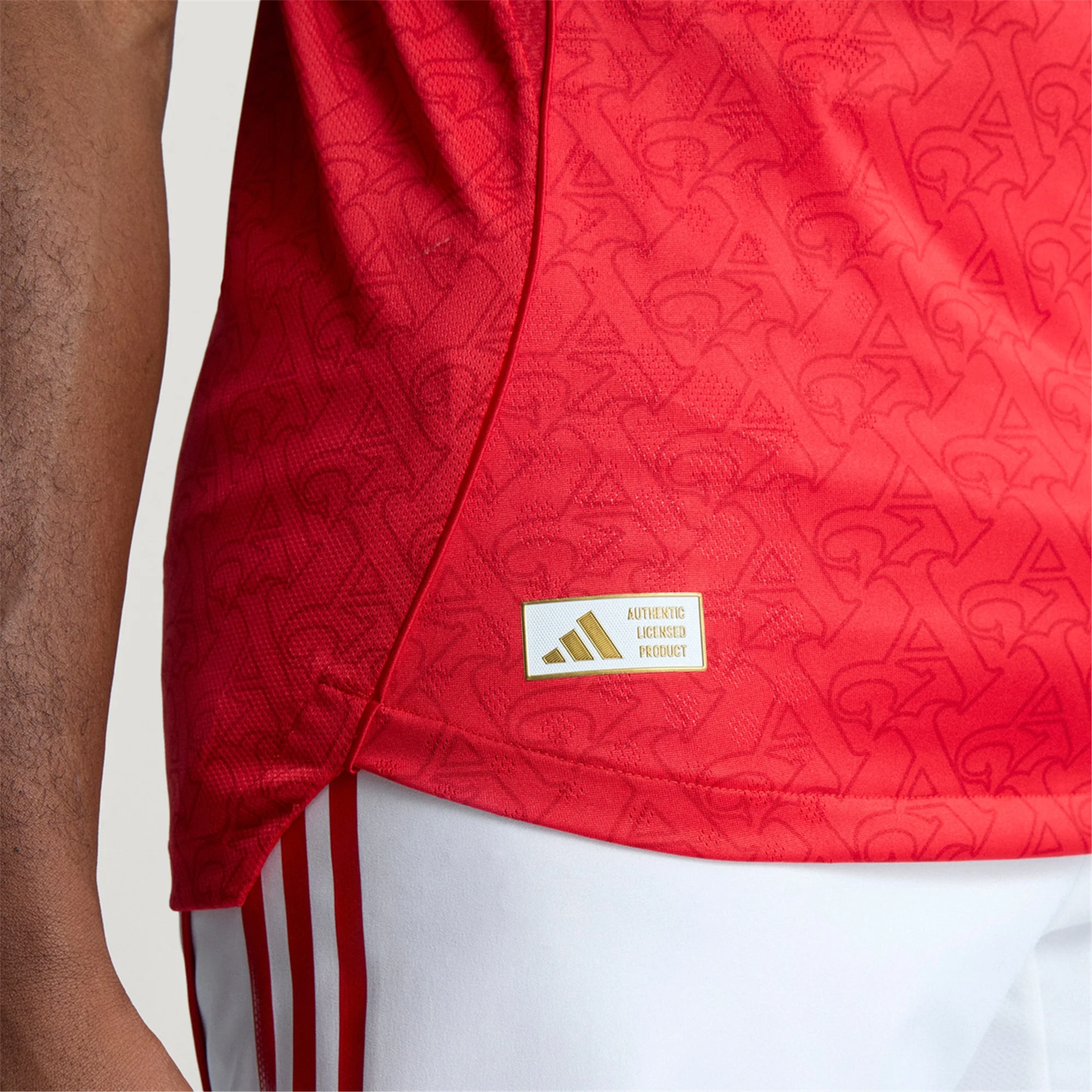 adidas Raheem Sterling Arsenal FC Authentic Home Jersey 25/26 w/ EPL Patch (Better Scarlet/White