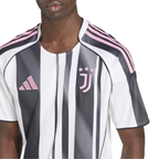 adidas Juventus Home Jersey 25/26 (White/Black/Pink)
