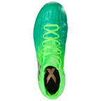 Adidas Youth X 16.1 FG Soccer Cleat - Solar Green/Black/Green