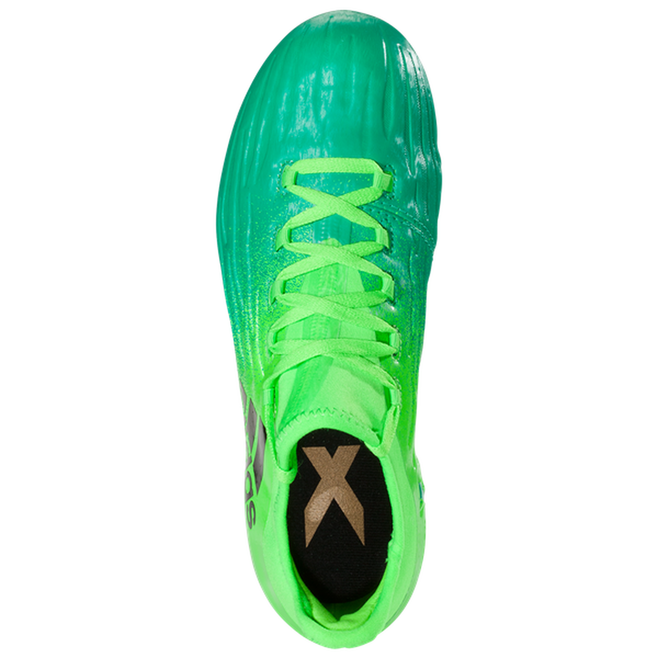 Adidas Youth X 16.1 FG Soccer Cleat - Solar Green/Black/Green