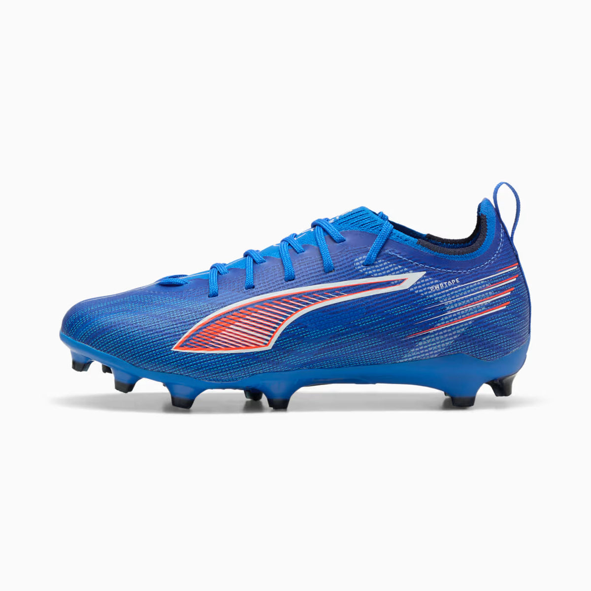 Puma Ultra 6 Pro+ FG/AG JR- Ultra Blue/White/Glowing Red