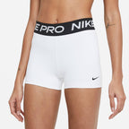 Nike Pro Women's Shorts 3" Training Shorts Nike White / Black 2XS 