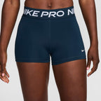 Nike Pro Women's Shorts 3" Training Shorts Nike Navy / White 2XS 