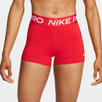 Nike Pro Women's Shorts 3" Compression Shorts Nike Red / White 2XS 