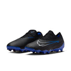 Nike Phantom GX Pro FG Firm Ground Soccer Cleats - Black/Chrome/Hyper Royal