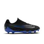 Nike Phantom GX Pro FG Firm Ground Soccer Cleats - Black/Chrome/Hyper Royal