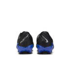 Nike Phantom GX Academy FG Firm Ground Soccer Cleats - Black/Chrome/Hyper Royal
