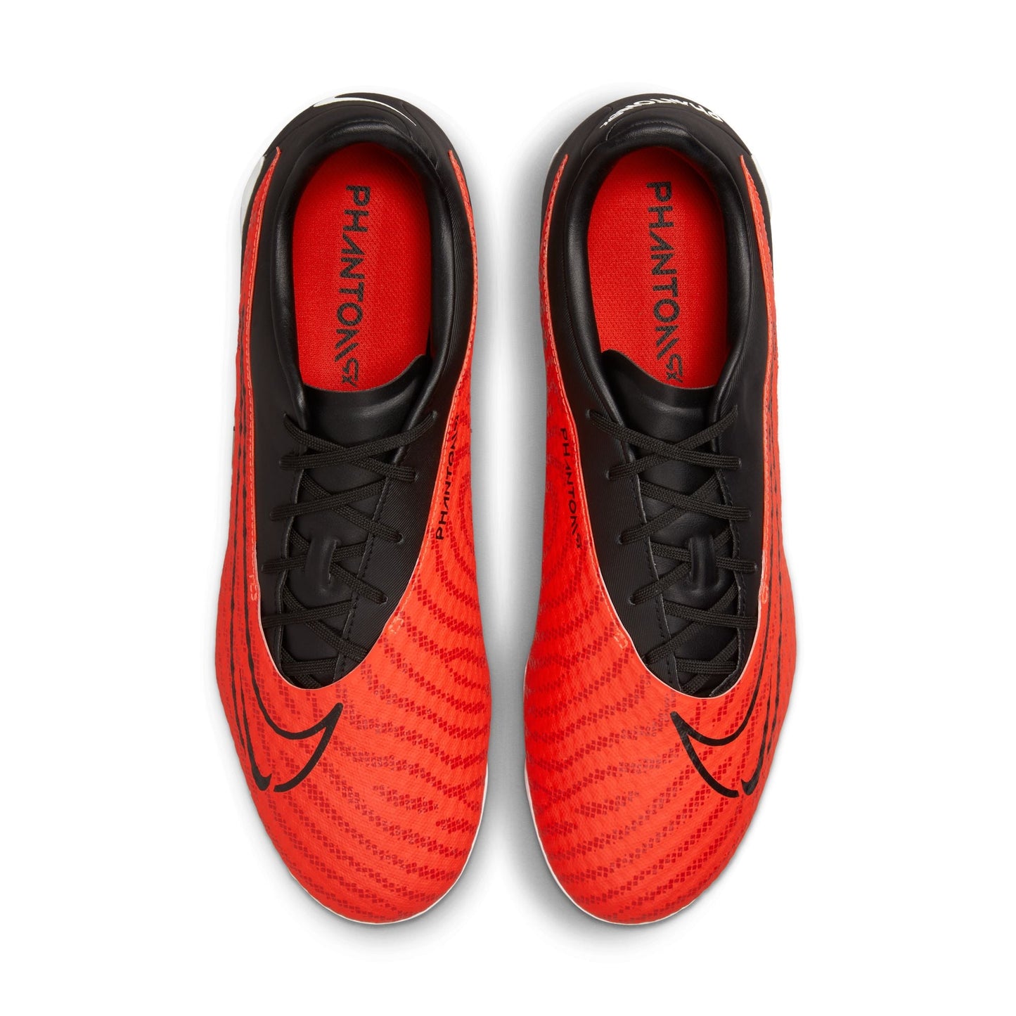 Nike Phantom GX Academy FG Firm Ground Soccer Cleats - Bright Crimson/Black/White