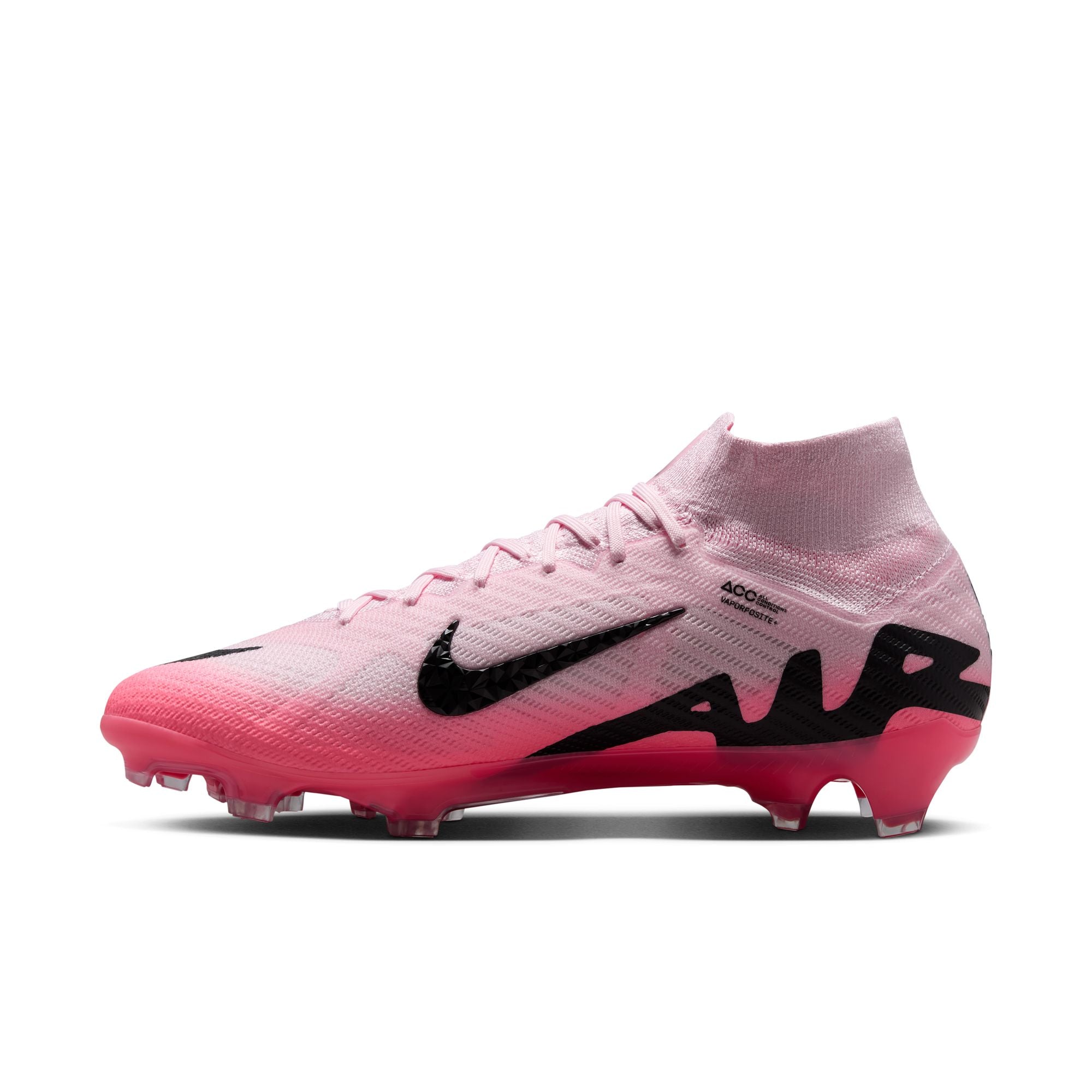 Nike Mercurial Superfly 9 Elite FG Firm Ground Soccer Cleats- Pink Foam/Black