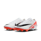 Nike Air Zoom Mercurial Vapor 15 Elite FG Firm Ground Soccer Cleat - Bright Crimson/Black/White