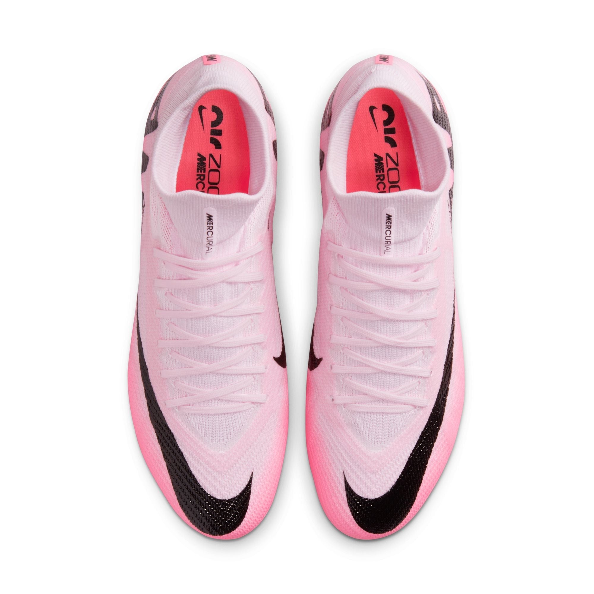 Nike Mercurial Superfly 9 Pro FG Firm Ground Soccer Cleats- Pink Foam / Black