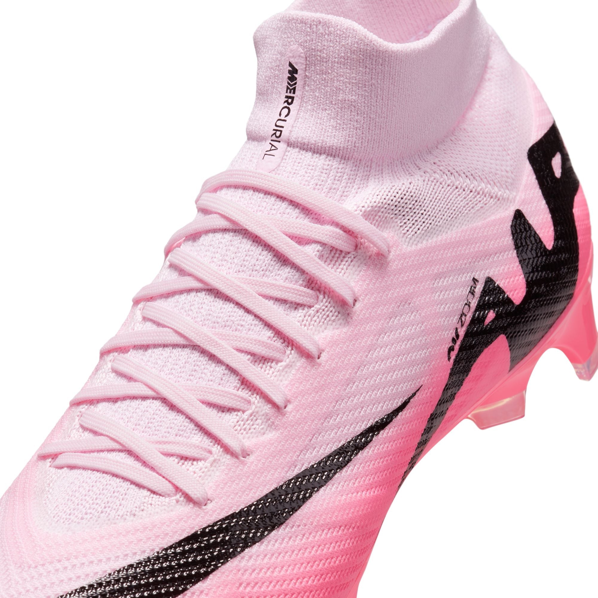 Nike Mercurial Superfly 9 Pro FG Firm Ground Soccer Cleats- Pink Foam / Black