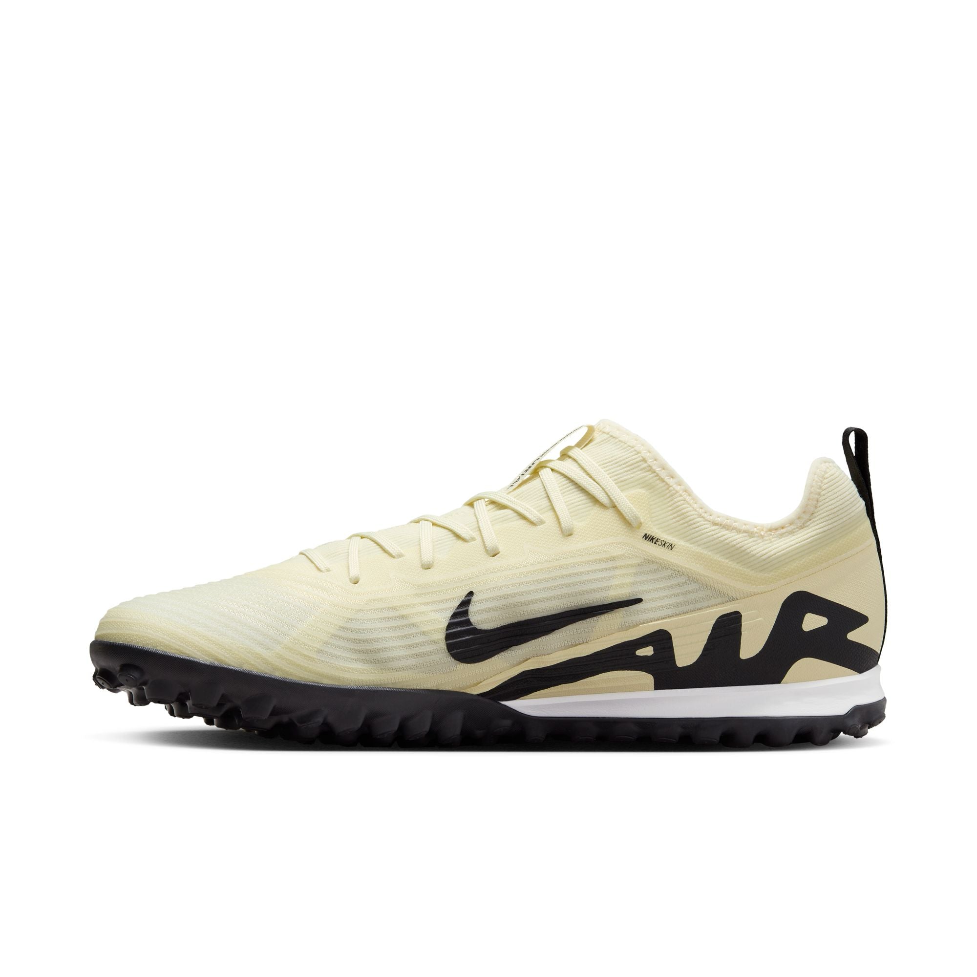 Nike Zoom Mercurial Vapor 15 Pro TF Turf Soccer Shoes - Lemonade/Black