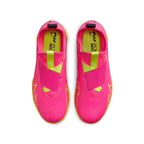 Nike Junior Zoom Mercurial Vapor 15 Academy TF Turf Soccer Shoes -PinkBlast/Volt