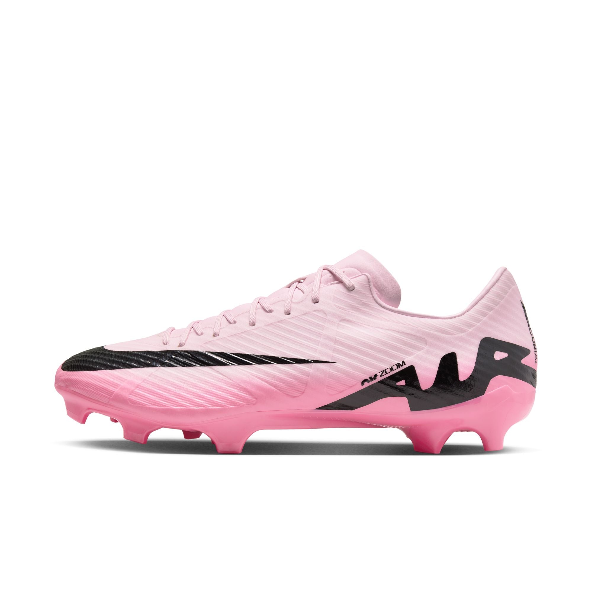 Nike Mercurial Vapor 15 Academy FG Firm Ground Soccer Cleats- Pink Foam /Black