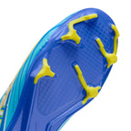 Nike Junior Zoom Mercurial Superfly 9 Academy KM FG/MG Soccer Cleat - Baltic Blue/White