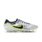 Nike Tiempo Legend 10 Elite FG-Metallic Silver/Black/Volt