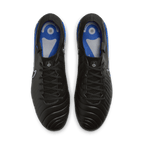 Nike Tiempo Legend 10 Elite FG-Black/Chrome-Hyper Royal