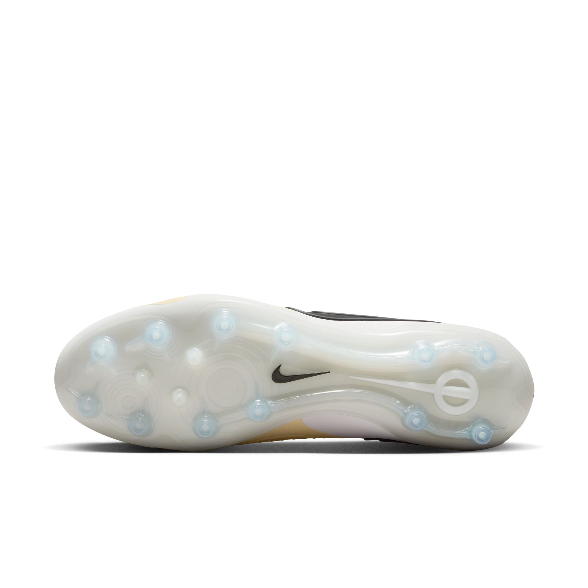 Nike Tiempo Legend 10 Elite AG Artificial Grass Soccer Cleat - Lemonade/Black/Metallic Gold