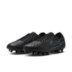 Nike Tiempo Legend 10 Pro FG Firm Ground Soccer Cleat -Black/Black