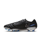 Nike Tiempo Legend 10 Pro FG Firm Ground Soccer Cleat - Black/Chrome/Hyper Royal