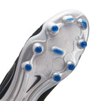 Nike Tiempo Legend 10 Pro FG Firm Ground Soccer Cleat - Black/Chrome/Hyper Royal