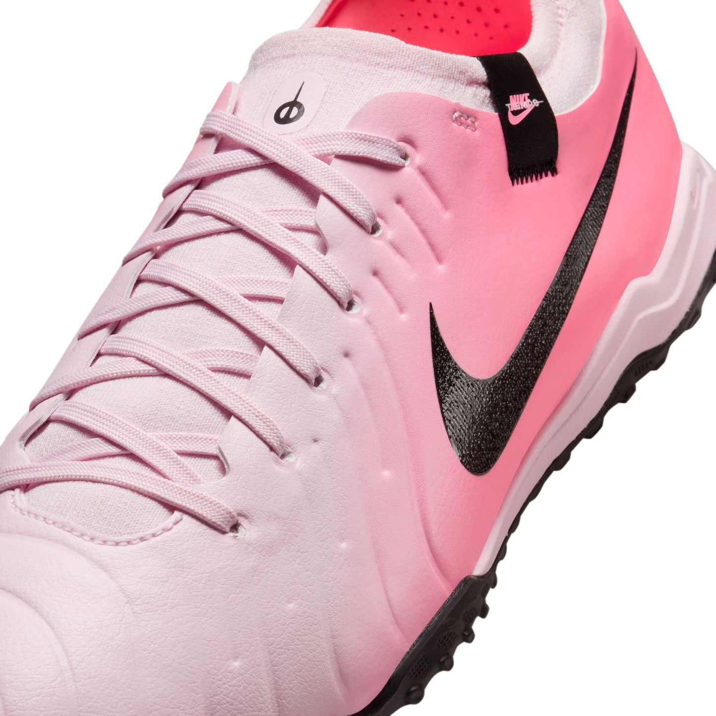 Nike Tiempo Legend 10 Pro TF Turf Soccer Cleats-  Pink Foam /Black