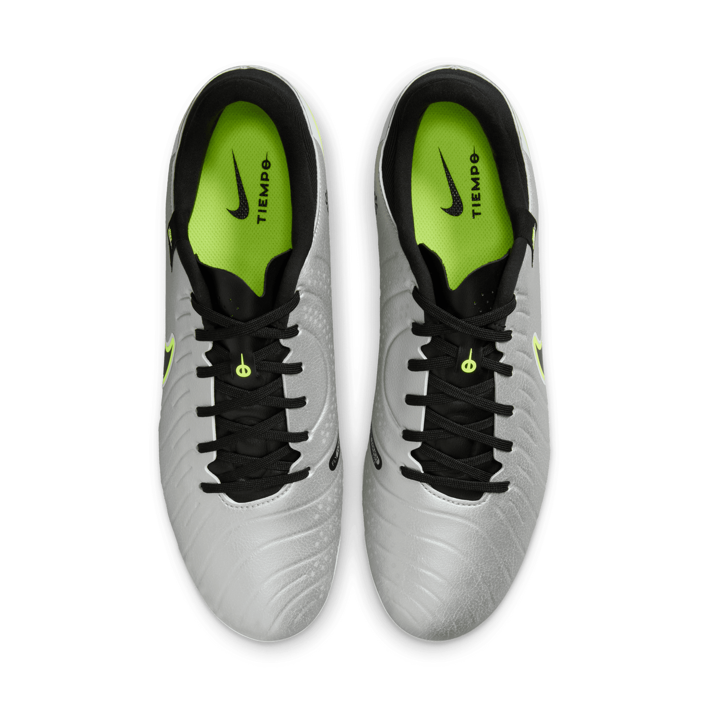 Nike Tiempo Legend 10 Academy FG -Metallic Silver/Black
