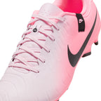 Nike Legend 10 Academy FG Firm Ground Soccer Cleats- Pink Foam/ Black