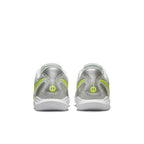 Nike Tiempo Legend 10 Academy IC Indoor Court Soccer Shoes- Metallic Silver/White-Volt