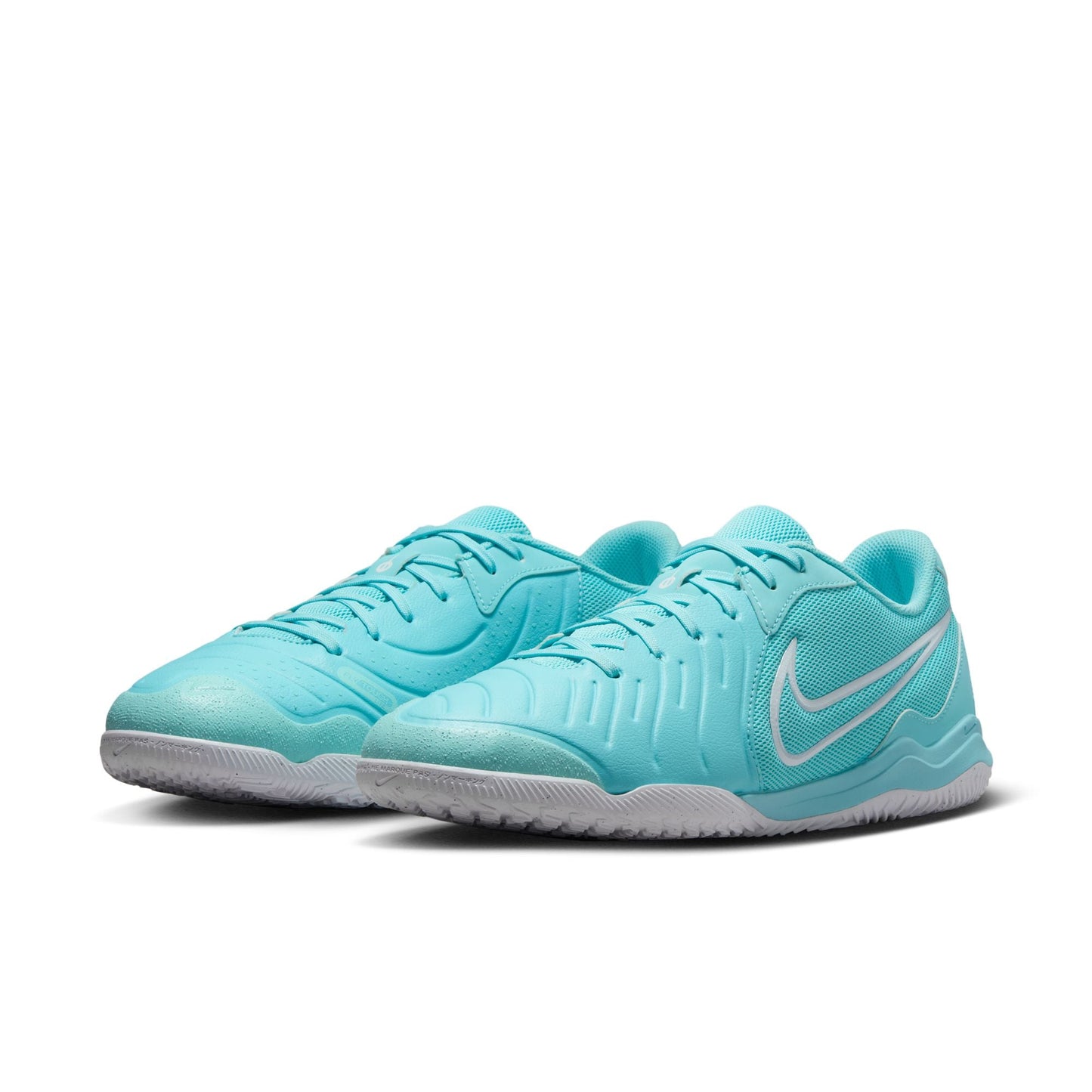 Nike Tiempo Legend 10 Academy IC Indoor Court Soccer Shoes- Copa/White