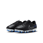 Nike Jr. Tiempo Legend 10 Academy FG-Black/Hyper Royal/Chrome