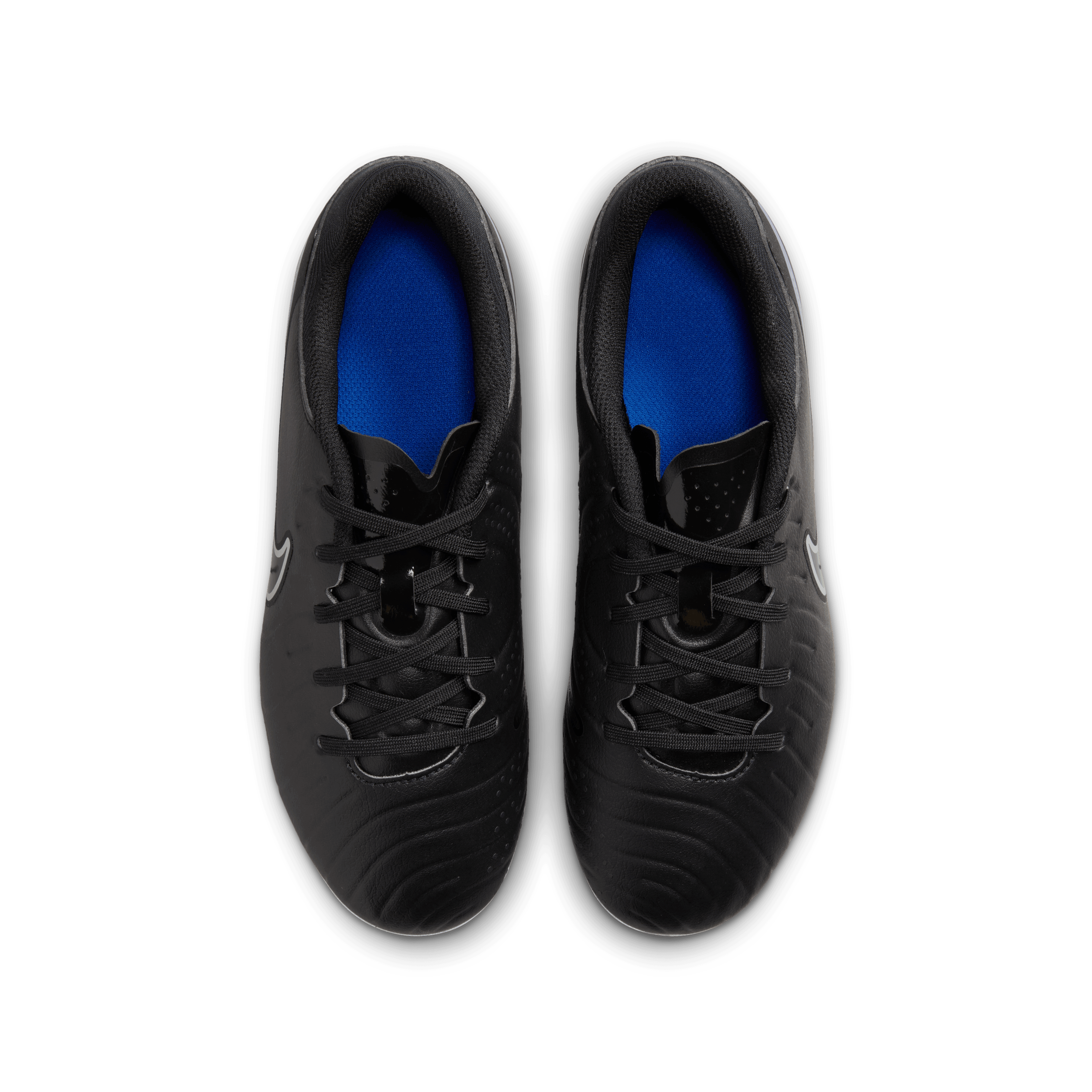 Nike Jr. Tiempo Legend 10 Academy FG-Black/Hyper Royal/Chrome