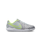 Nike Junior Tiempo Legend 10 Academy Indoor- Metallic Silver/Black-Volt