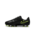 Nike Jr. Tiempo Legend 10 Club FG-Black/Volt