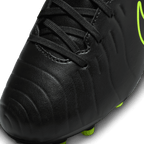 Nike Jr. Tiempo Legend 10 Club FG-Black/Volt