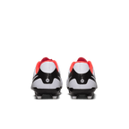 Nike Jr. Tiempo Legend 10 Club FG-WHITE/BLACK/BRIGHT CRIMSON