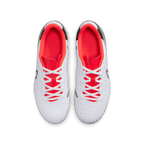 Nike Jr. Tiempo Legend 10 Club FG-WHITE/BLACK/BRIGHT CRIMSON