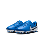 Nike Jr. Tiempo Legend 10 Club FG-Soar/White